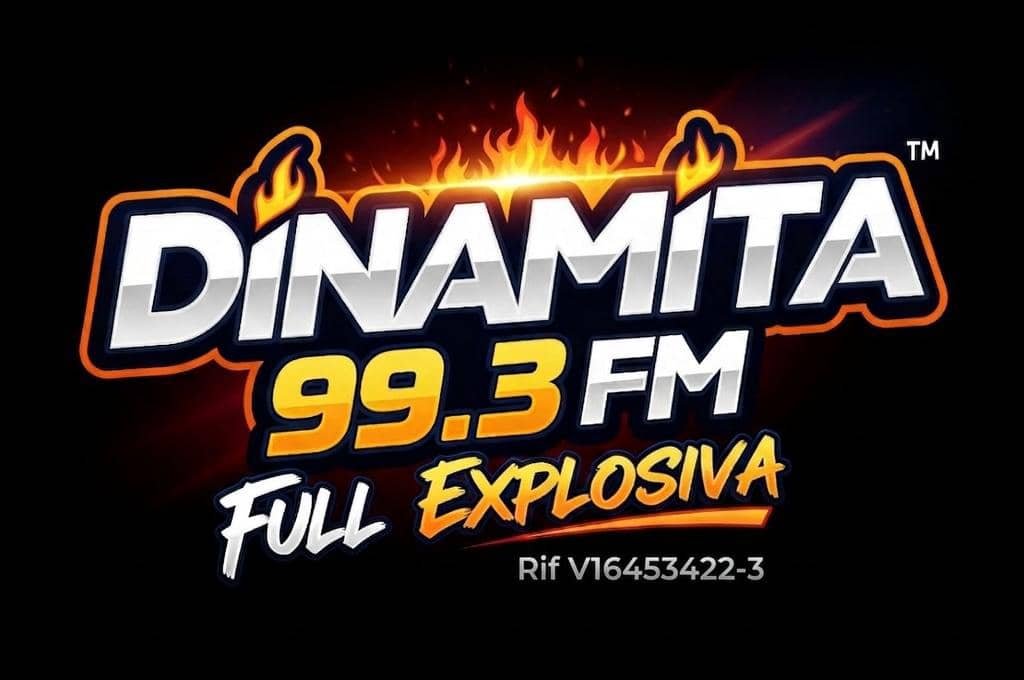 Logo de Radio Dinamita 99.3 FM Full Explosiva